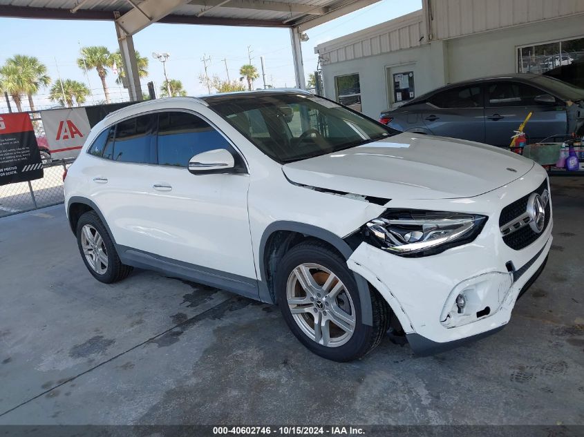 2021 Mercedes-Benz Gla 250 VIN: W1N4N4GB0MJ234892 Lot: 40602746