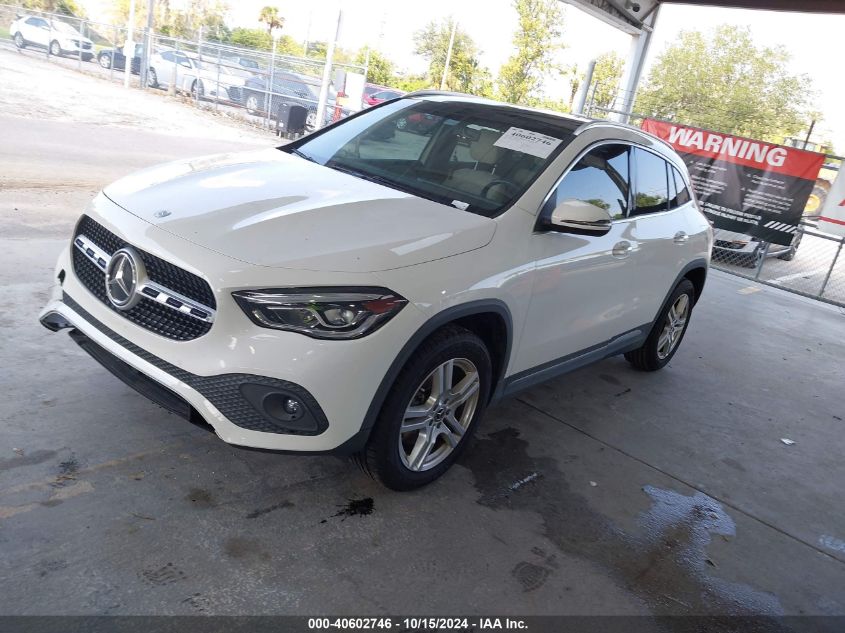 2021 Mercedes-Benz Gla 250 VIN: W1N4N4GB0MJ234892 Lot: 40602746