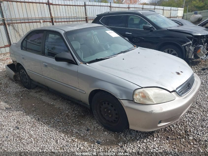 1999 Honda Civic Value Package VIN: 2HGEJ6618XH516748 Lot: 40602756