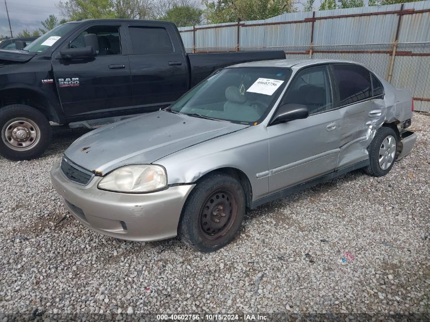 1999 Honda Civic Value Package VIN: 2HGEJ6618XH516748 Lot: 40602756