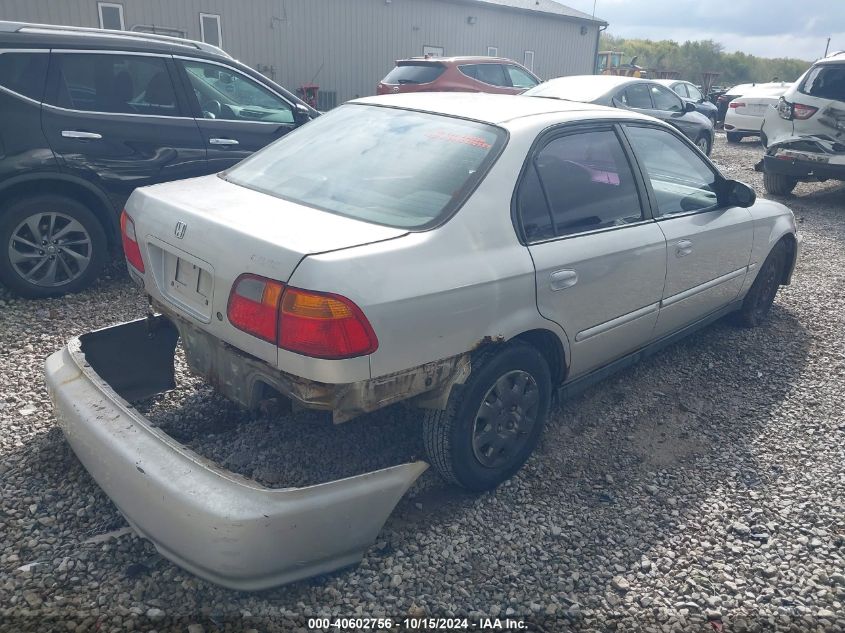 1999 Honda Civic Value Package VIN: 2HGEJ6618XH516748 Lot: 40602756