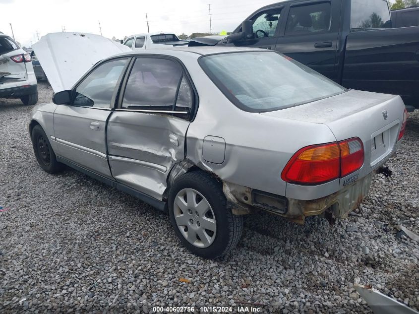 1999 Honda Civic Value Package VIN: 2HGEJ6618XH516748 Lot: 40602756