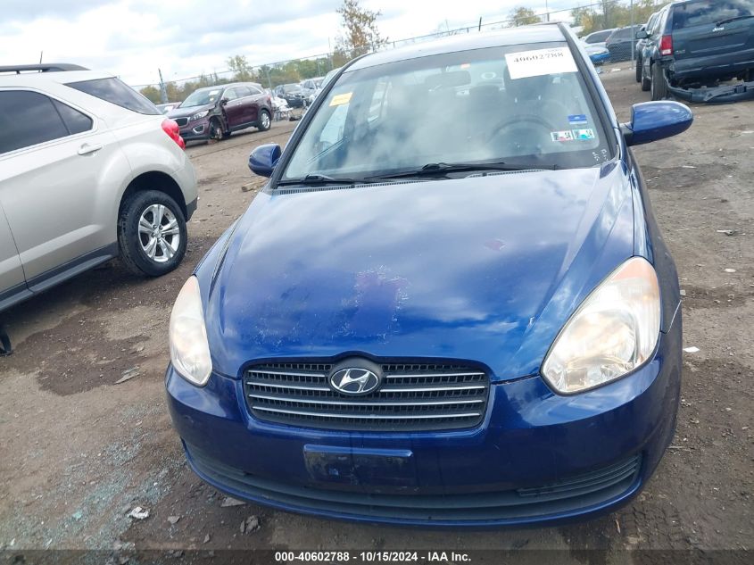 2009 Hyundai Accent Gls VIN: KMHCN46C49U316087 Lot: 40602788