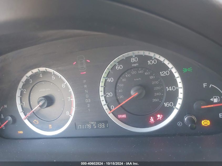 2011 Honda Accord 2.4 Lx VIN: 1HGCP2F38BA018217 Lot: 40602824