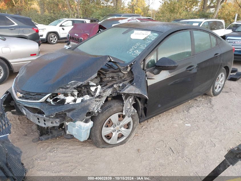 2018 Chevrolet Cruze Ls Auto VIN: 1G1BC5SM8J7219240 Lot: 40602839