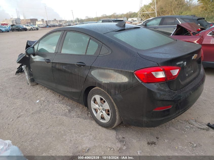 2018 Chevrolet Cruze Ls Auto VIN: 1G1BC5SM8J7219240 Lot: 40602839