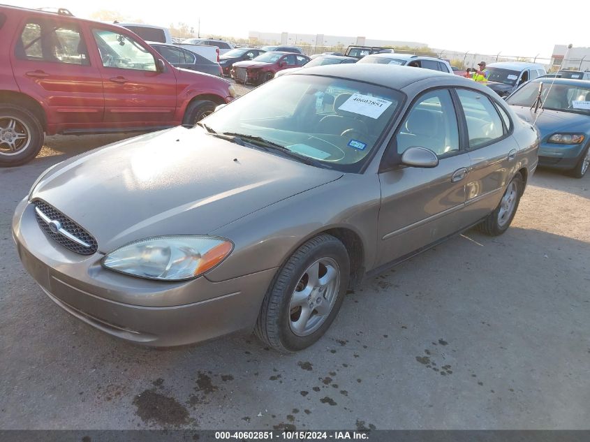 2002 Ford Taurus Ses VIN: 1FAFP55UX2A186017 Lot: 40602851