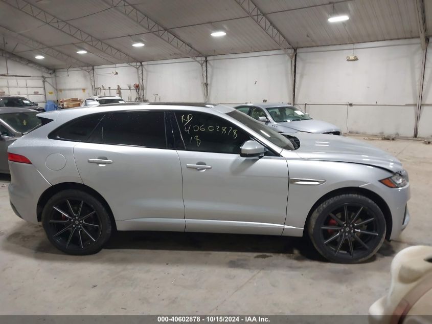 2018 Jaguar F-Pace S VIN: SADCM2FV4JA284703 Lot: 40602878