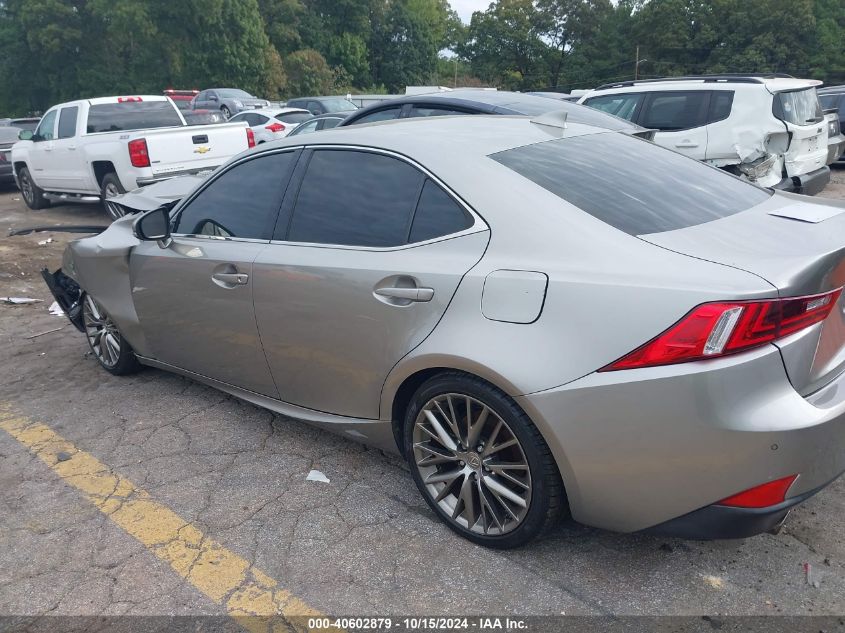 2014 Lexus Is 250 VIN: JTHBF1D24E5013478 Lot: 40602879