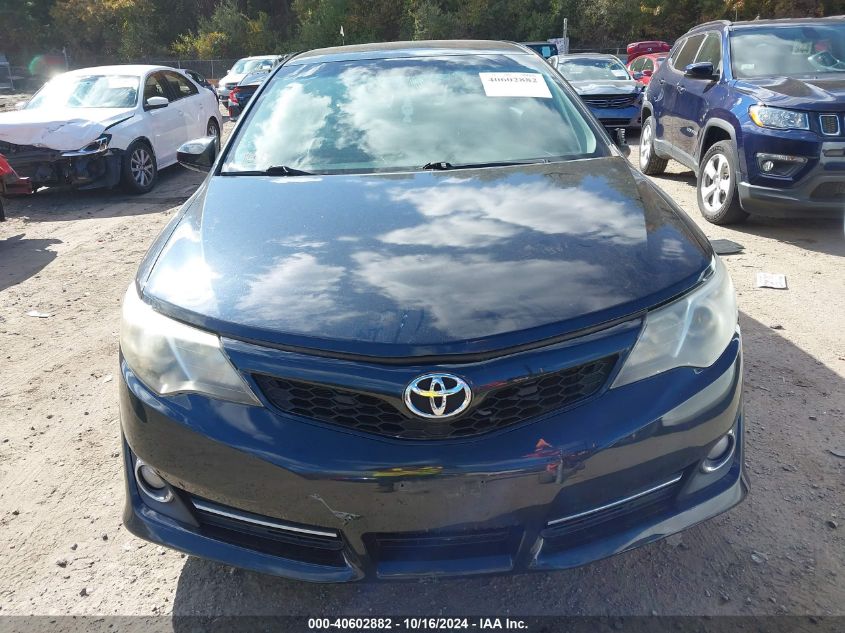 2012 Toyota Camry Se VIN: 4T1BF1FK9CU091848 Lot: 40602882