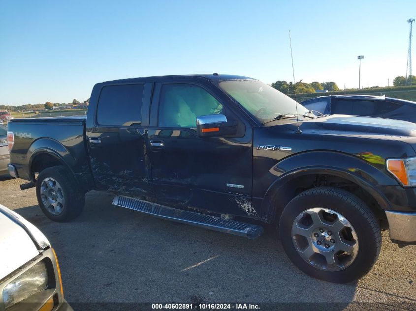 2012 Ford F-150 Lariat VIN: 1FTFW1ET7CKD73157 Lot: 40602891