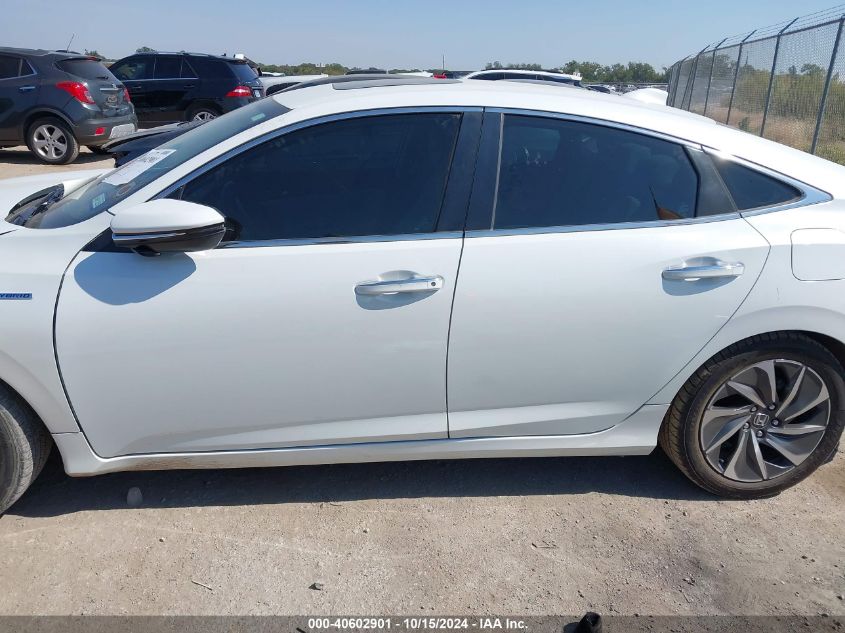 2021 Honda Insight Touring VIN: 19XZE4F9XME000266 Lot: 40602901