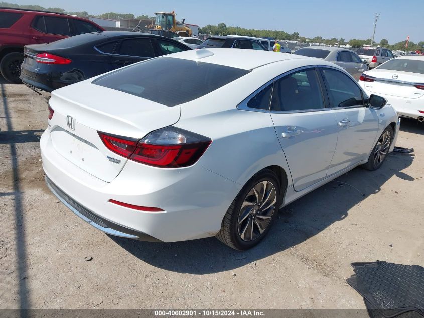 2021 Honda Insight Touring VIN: 19XZE4F9XME000266 Lot: 40602901