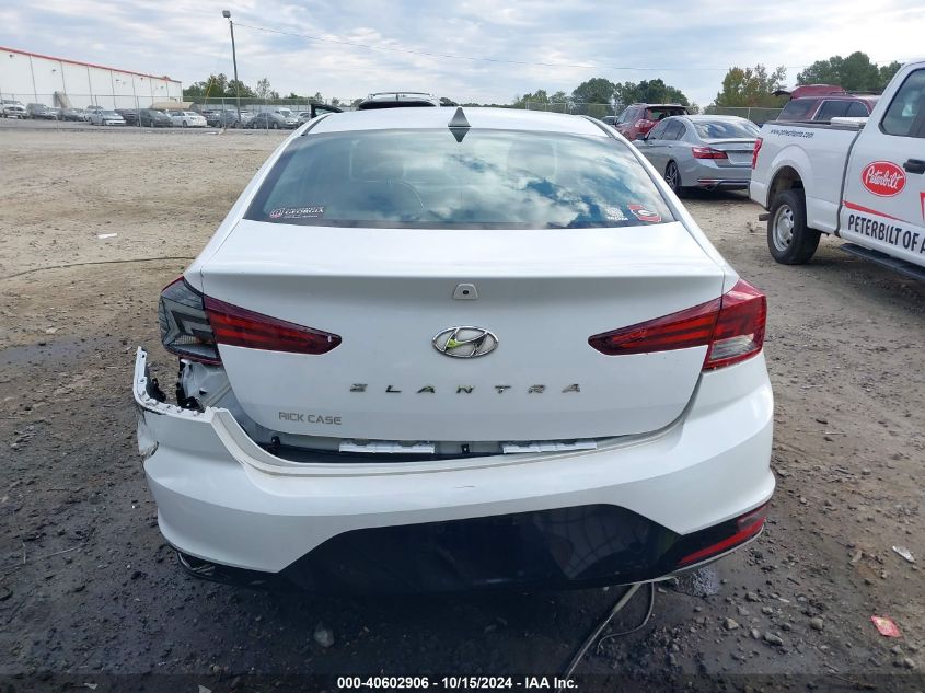 2019 Hyundai Elantra Value Edition VIN: 5NPD84LF0KH439352 Lot: 40602906