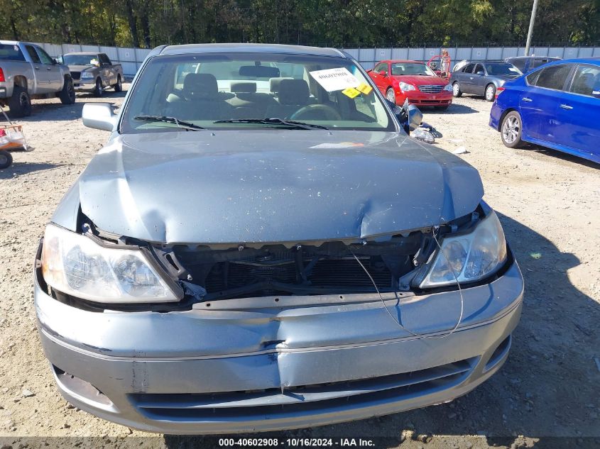 2000 Toyota Avalon Xl VIN: 4T1BF28B3YU007923 Lot: 40602908