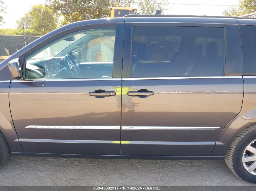 2016 Chrysler Town & Country Touring VIN: 2C4RC1BG6GR299590 Lot: 40602917