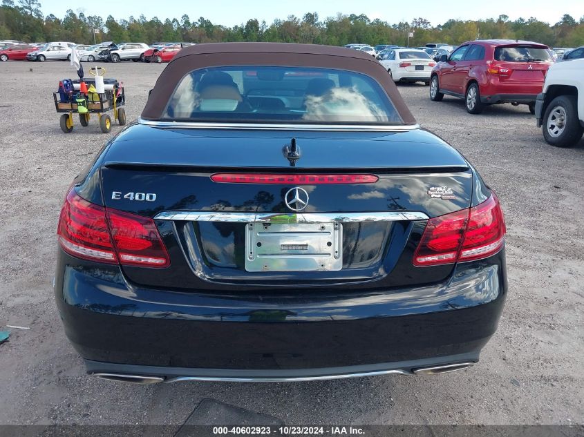 2015 Mercedes-Benz E 400 VIN: WDDKK6FFXFF302554 Lot: 40602923