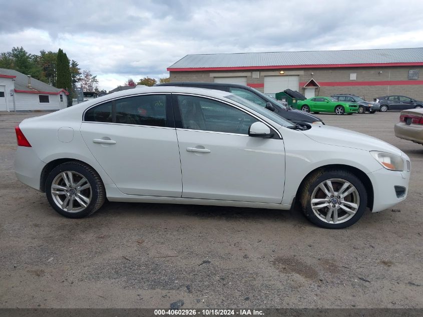 2012 Volvo S60 T5 VIN: YV1622FS7C2113519 Lot: 40602926