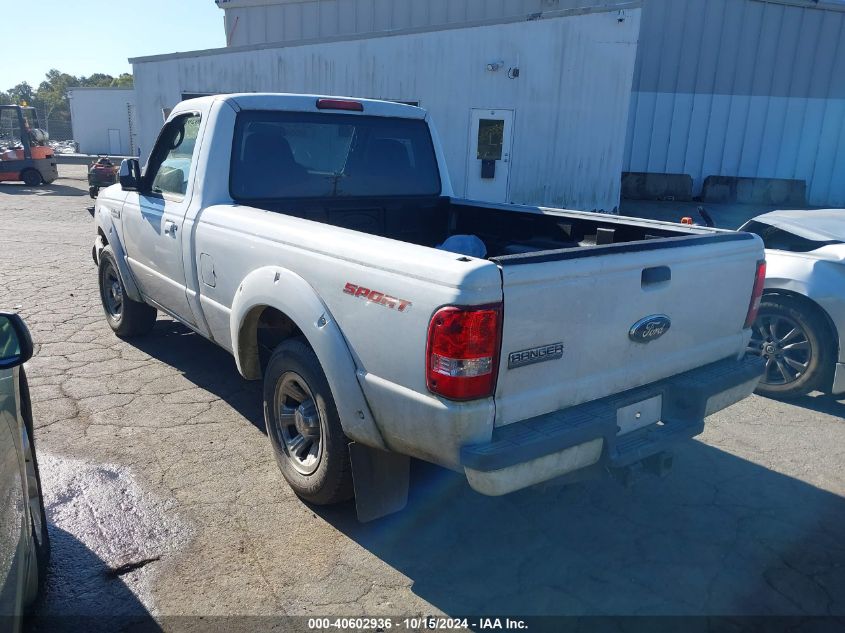 2009 Ford Ranger Sport/Xl/Xlt VIN: 1FTYR10D99PA27803 Lot: 40602936