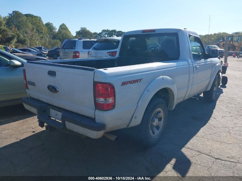 2009 Ford Ranger Sport/Xl/Xlt VIN: 1FTYR10D99PA27803 Lot: 40602936