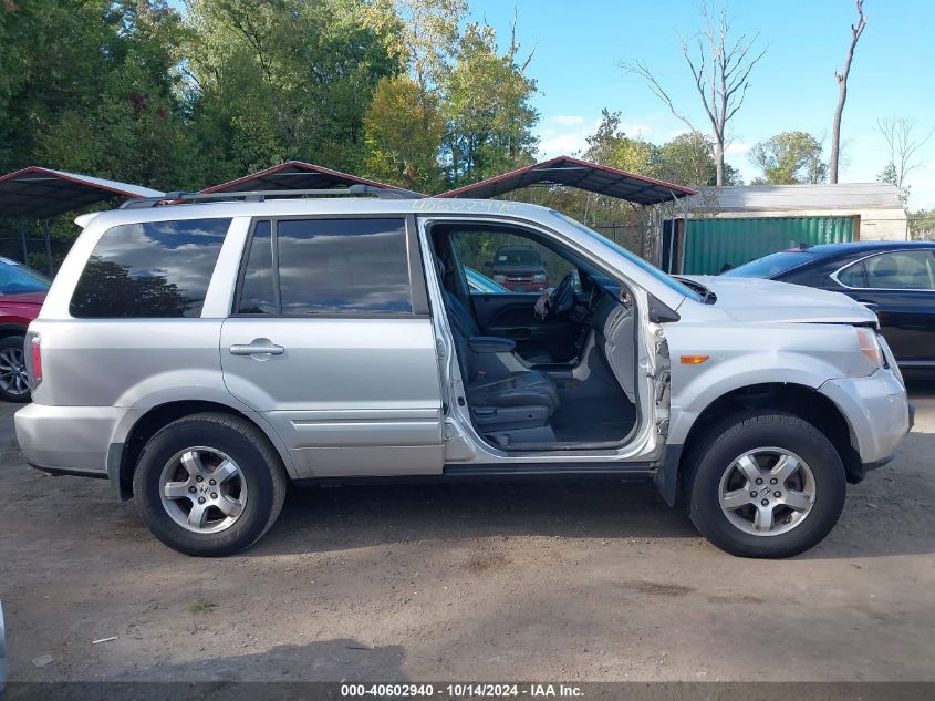 2006 Honda Pilot Ex-L VIN: 5FNYF18706B028772 Lot: 40602940