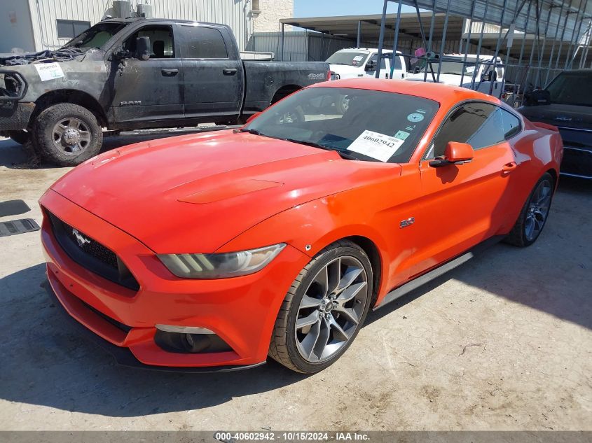 2015 FORD MUSTANG GT PREMIUM - 1FA6P8CF4F5310013