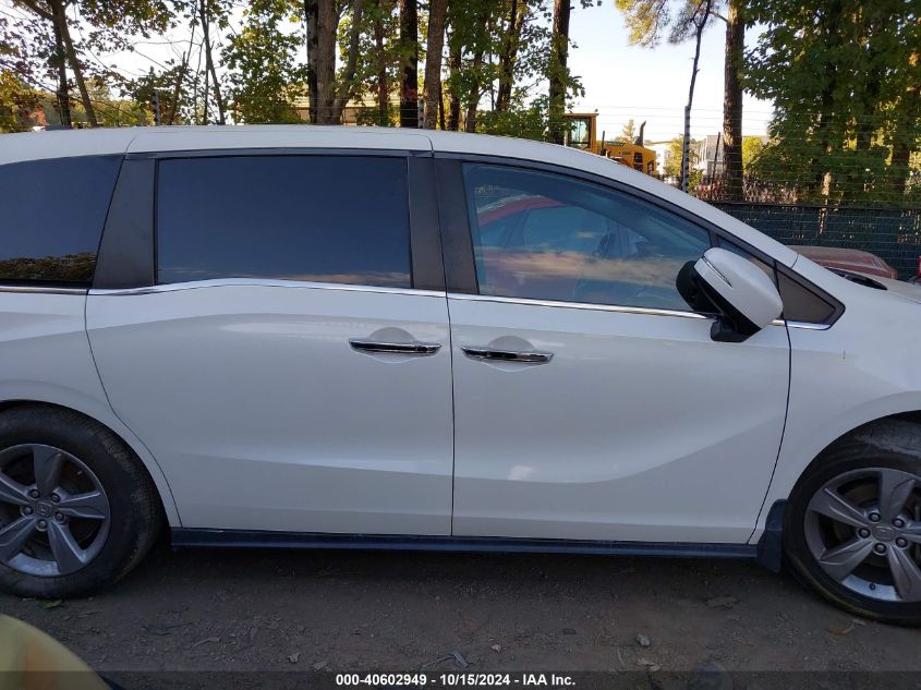 2018 Honda Odyssey Ex-L VIN: 5FNRL6H79JB009818 Lot: 40602949