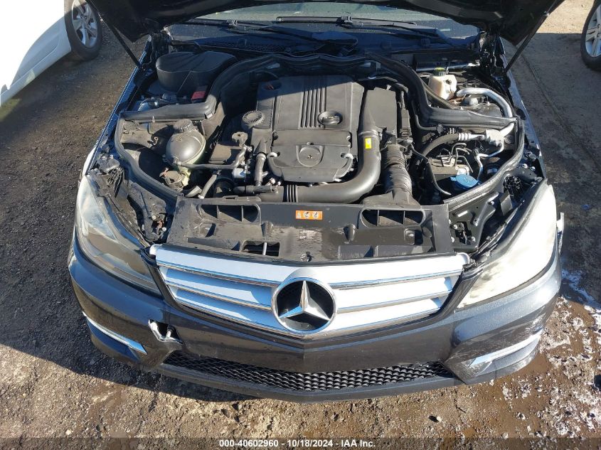 2012 Mercedes-Benz C 250 Luxury/Sport VIN: WDDGF4HB2CA597506 Lot: 40602960