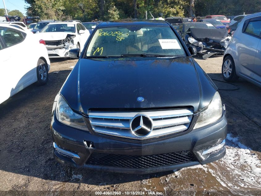2012 Mercedes-Benz C 250 Luxury/Sport VIN: WDDGF4HB2CA597506 Lot: 40602960