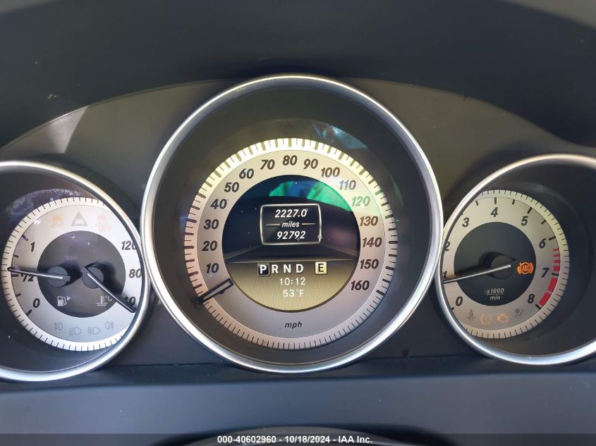 2012 Mercedes-Benz C 250 Luxury/Sport VIN: WDDGF4HB2CA597506 Lot: 40602960