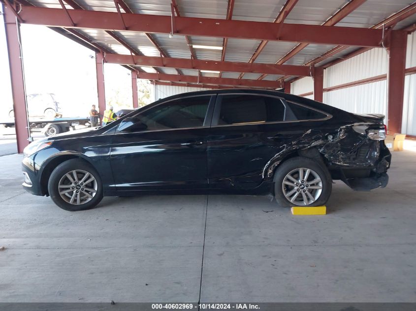 2017 Hyundai Sonata Se VIN: 5NPE24AFXHH574226 Lot: 40602969