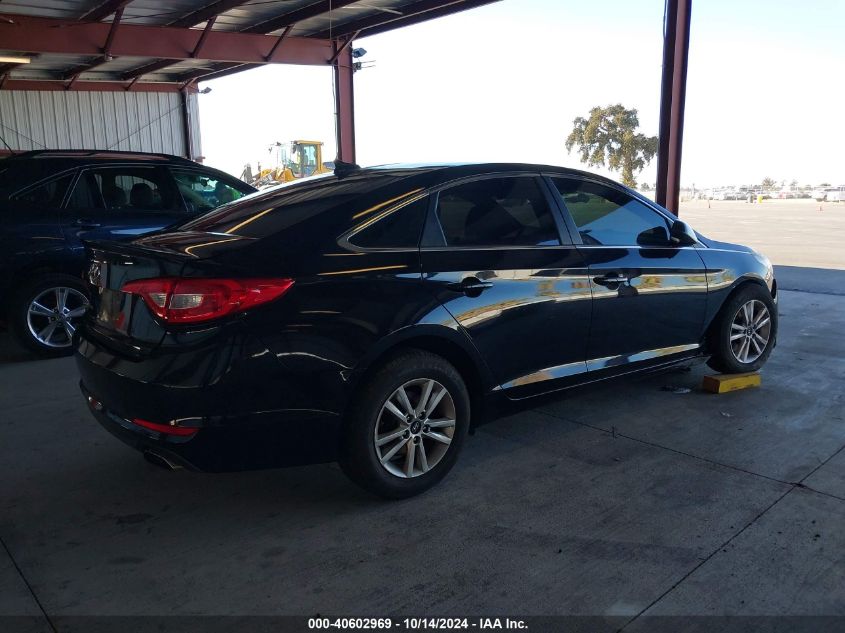 2017 HYUNDAI SONATA SE - 5NPE24AFXHH574226