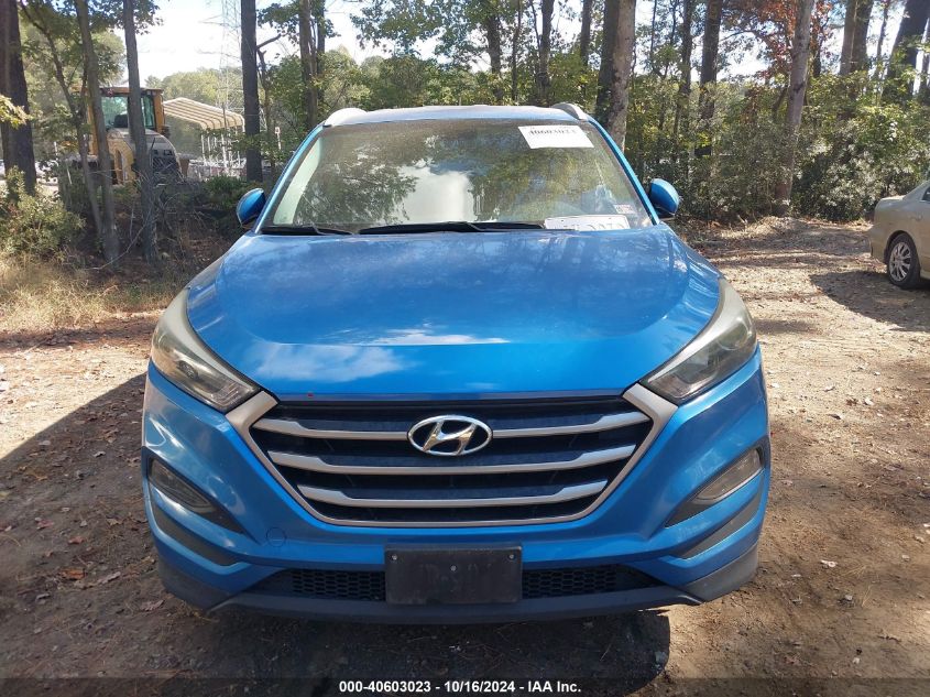 2017 Hyundai Tucson Se VIN: KM8J33A47HU336940 Lot: 40603023