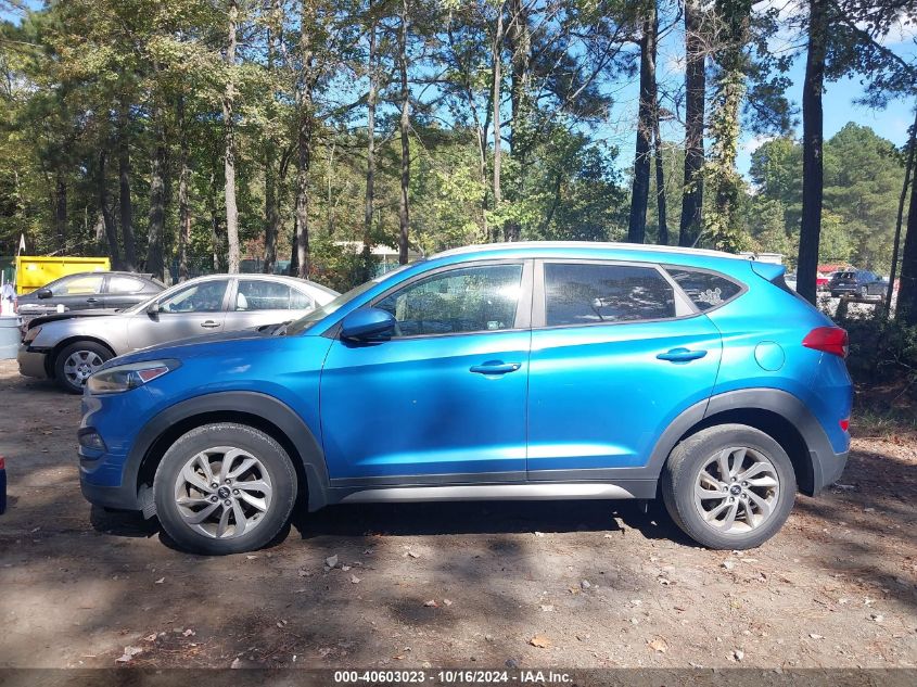 2017 Hyundai Tucson Se VIN: KM8J33A47HU336940 Lot: 40603023