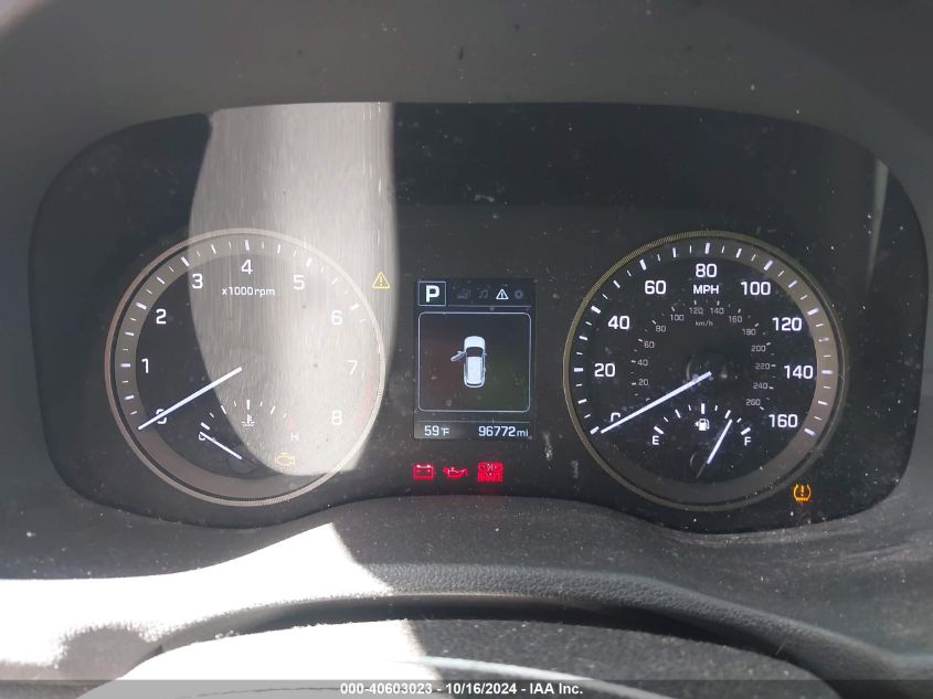 2017 Hyundai Tucson Se VIN: KM8J33A47HU336940 Lot: 40603023