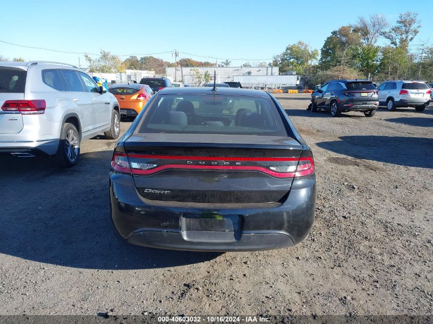 2015 Dodge Dart Se VIN: 1C3CDFAA1FD391886 Lot: 40603032