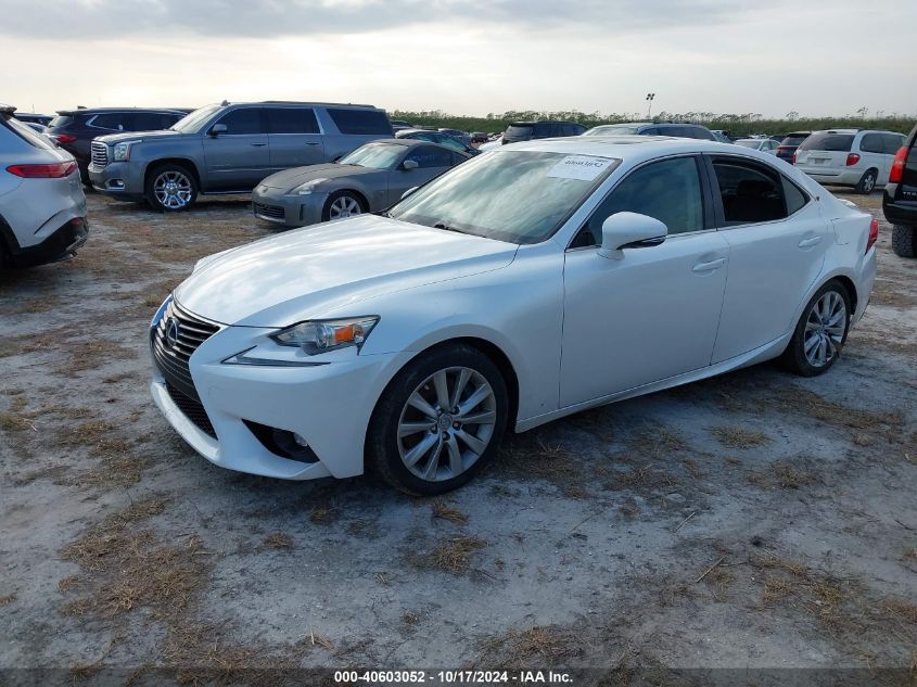 2016 Lexus Is 200T VIN: JTHBA1D28G5021312 Lot: 40603052