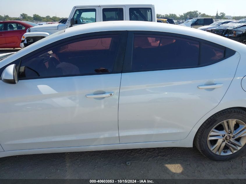 2019 Hyundai Elantra Sel VIN: 5NPD84LFXKH482242 Lot: 40603053