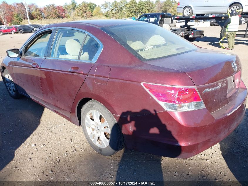 2009 Honda Accord Lxp VIN: 1HGCP26449A199206 Lot: 40603057