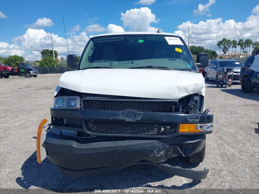 2021 CHEVROLET EXPRESS CARGO 6.6L V-8 DI, VVT, 40(VIN: 1GCWGAF78M1176505