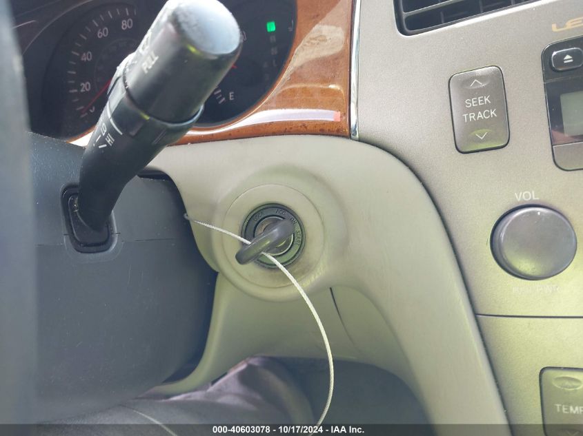 2005 Lexus Es 330 VIN: JTHBA30G950024212 Lot: 40603078