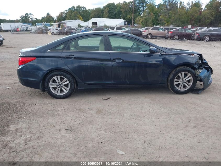 2013 Hyundai Sonata Gls VIN: 5NPEB4AC3DH548096 Lot: 40603087