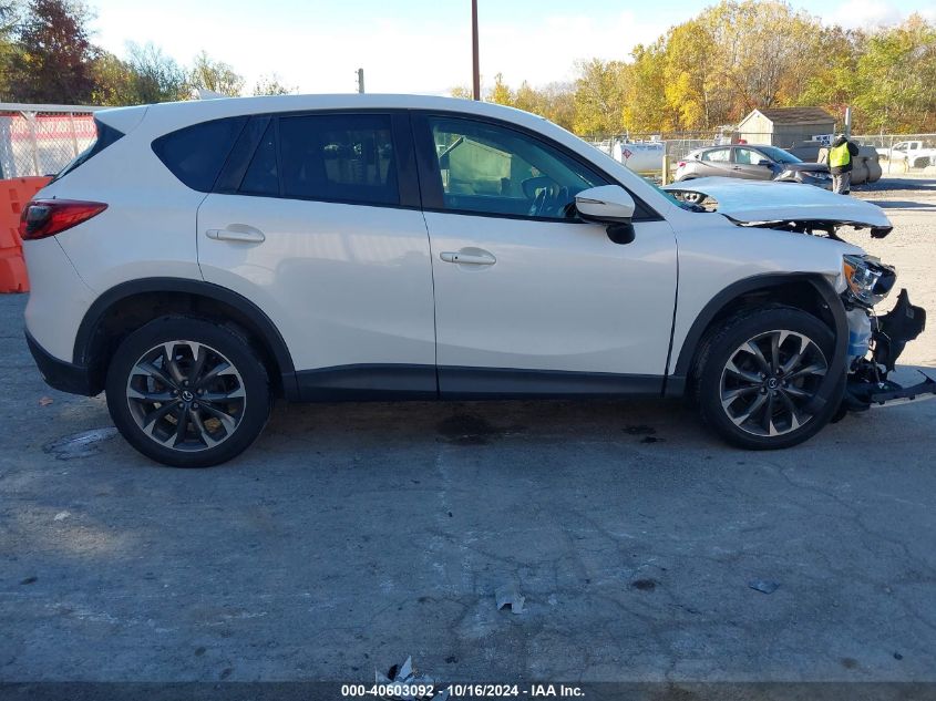 2016 Mazda Cx-5 Grand Touring VIN: JM3KE4DY5G0885007 Lot: 40603092