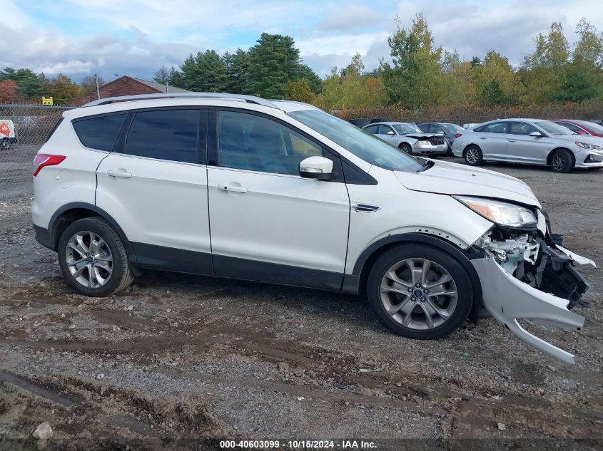 2014 Ford Escape Titanium VIN: 1FMCU9JX7EUB03994 Lot: 40603099