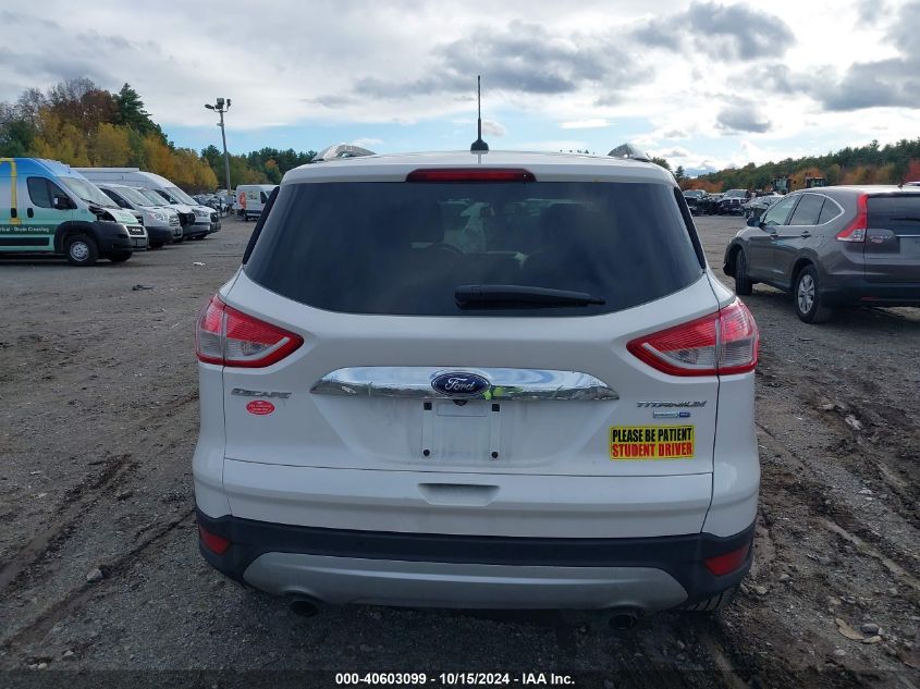 2014 Ford Escape Titanium VIN: 1FMCU9JX7EUB03994 Lot: 40603099