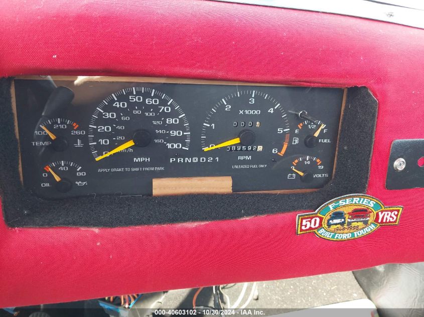 1996 Chevrolet S Truck S10 VIN: 1GCCS19W6T8126969 Lot: 40603102