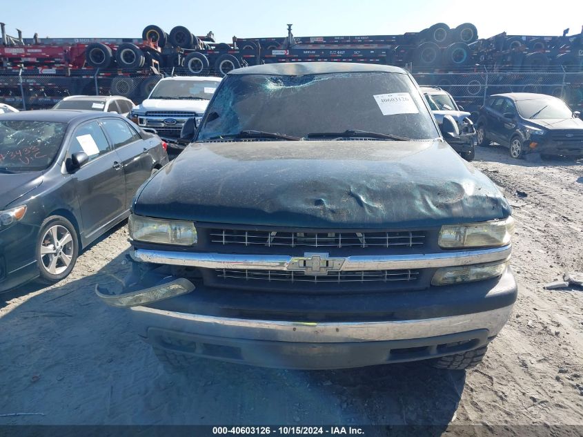 2002 Chevrolet Silverado 1500 Ls VIN: 2GCEK19TX21272128 Lot: 40603126