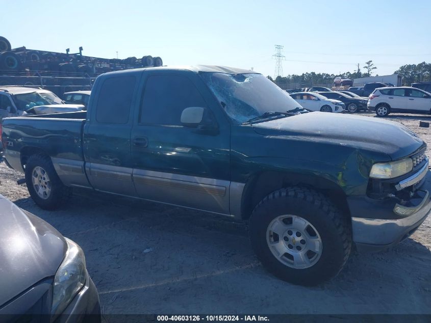 2002 Chevrolet Silverado 1500 Ls VIN: 2GCEK19TX21272128 Lot: 40603126