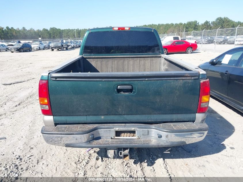 2002 Chevrolet Silverado 1500 Ls VIN: 2GCEK19TX21272128 Lot: 40603126