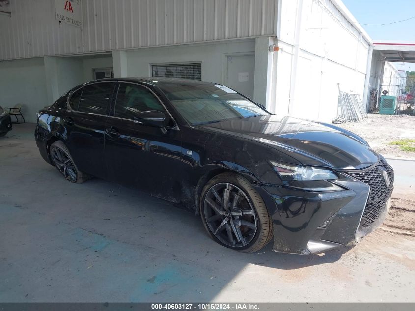 2017 Lexus Gs 200T Base/200T F Sport VIN: JTHBA1BLXHA003639 Lot: 40603127